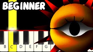 All Sprunki INFECTED Tunes  Slow and Easy Piano Tutorial  Beginner [upl. by Sirtemed149]