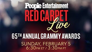 🔴 2023 Grammy Awards Red Carpet Live  February 5th 2023 630PM ET  PEOPLE [upl. by Twyla]