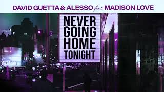 David Guetta amp Alesso  Never Going Home Tonight BLANZE remix Visualizer [upl. by Hauck]