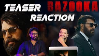 Bazooka Teaser Reaction  Mammootty  Gautham Vasudev Menon  Deeno Dennis  Nimish Ravi [upl. by Nnaik]