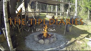 The Tipi Diaries  QampA [upl. by Senaj]