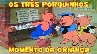 Os 3 porquinhos Disney 1933 ACÚSTICO maravilhoso recriado por tia Cris  lobomau 3porquinhos [upl. by Faletti470]