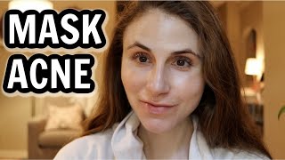 Mask acne skin care tips Dr Dray [upl. by Lleroj]