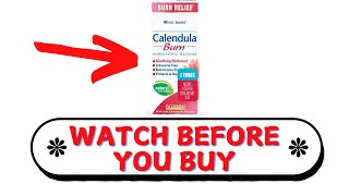 Honest Review Boiron Calendula Burn Ointment for Relief from Minor Burns link in description [upl. by Yrrag223]