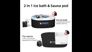 Ice Bath or Sauna Whats the BEST for Recovery icebath pool coldplunge poolparty sauna [upl. by Kimmy]