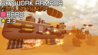 Roblox Flood Escape 2  Skywork Armada Highlight Map Low Hard [upl. by Mcspadden836]