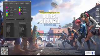 How to use memory hacker loader and use it on game Rules of Survival [upl. by Ferriter]