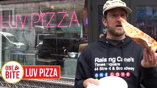 Barstool Pizza Review  Luv Pizza New York NY [upl. by Dinan742]