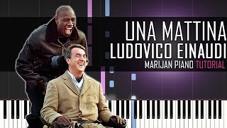 How To Play Ludovico Einaudi  Una Mattina The Intouchables  Piano Tutorial  Sheets [upl. by Wilde677]