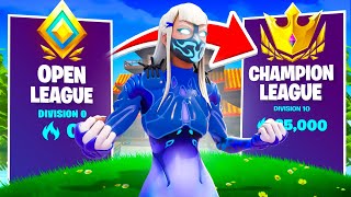 Grinding Arena to CHAMPIONS LEAGUE in Fortnite Season 2 [upl. by Ranique]