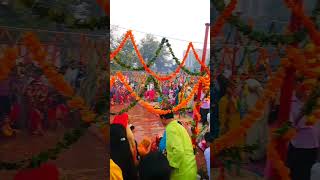 हाथ से जुड़े मांगी ना मैंगनवा ए में 🚩chhathpuja chhath viralvideo powansingh trendingyoutube [upl. by Chere352]