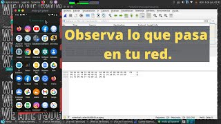 WIRESHARK EN PARROT OS  DESIFRA LOS DATOS QUE PASAN EN TU RED [upl. by Hallam]