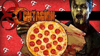 Contagion Pizza Delivery Zombie Man Prank Gas Masks FranDaMan1 Mansion Comedy Gaming [upl. by Aipotu]