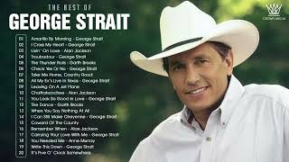 George Strait Greatest Hits Full Album  Best Old Country Songs of All Time [upl. by Analle]