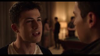 Clay says to Justin “They’re not your Parents”  13 Reasons Why Season 4 [upl. by Elleral]