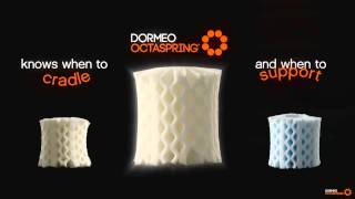 Dormeo Octasprings Unique Memory Foam Mattress Technology Explained [upl. by Hibben390]