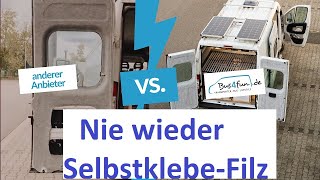 SelbstklebeFilz vs Bus4fun  B4f Carpet Filz eine echte Instagram Story [upl. by Mack]