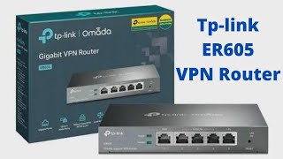 Balanceador e Roteador VPN Tplink ER605  unboxing [upl. by Saihtam710]