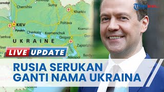 Eks Presiden Rusia Balas Zelensky Dmitry Medvedev Usulkan Ganti Nama Ukraina Jadi Mirip Nazi [upl. by Onaireves]