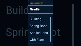 What Is Gradle  ytshorts shorts gradle java springboot softwaredeveloper [upl. by Lledniuq]