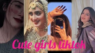 Pakistani cute girls tiktok videosNew Trending Tiktok video 2023 [upl. by Burnley5]