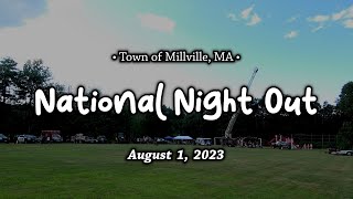 Town of Millville MA  National Night Out  August 1 2023 [upl. by Ozne38]