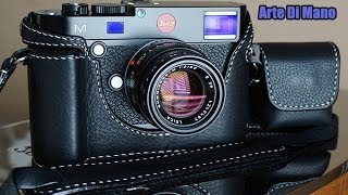 Arte Di Mano Half Case for the Leica M 240 with Grip [upl. by Fayth]