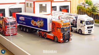 TAMIYA CUSTOM TRUCK AND TRAILERS  114 SCALE RC SPECIAL TRUCKS AT MTC OSNABRÜCK TomBikonkav [upl. by Andra124]