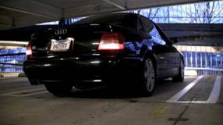 B5 S4 Piggies with Straight Pipes and AWE Twin 1 [upl. by Lenz]