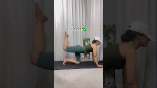 Hips workout correction ✅shorts youtubeshorts [upl. by Anailuj]