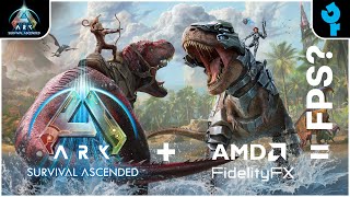 ARK  AMD Fidelity FX  zlepšení FPS [upl. by Subak]