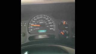 4wd launch in supercharged Tahoe with headers amp GT23 cam 085mph [upl. by Kalvin]