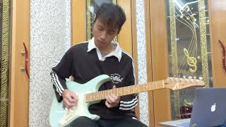 附譜jfft 米爺 x Teddy Fan米酒 Guitar Solo Cover  結他 [upl. by Akinej]