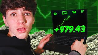 I Tried Options Day Trading For a Week As a Beginner [upl. by Naujid923]