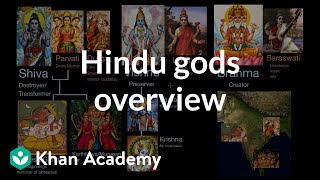 Hindu gods overview  World History  Khan Academy [upl. by Martainn]