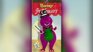 Barney in Concert 1991  1995 VHS [upl. by Ki]