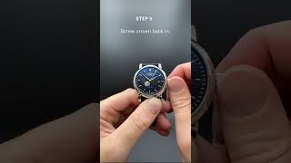 How to set your moon phase watch [upl. by Colburn]