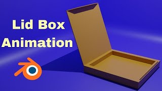 Lid Box Animation in 10 MINUTES [upl. by Asilahs]