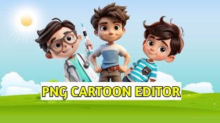 PNG CARTOON EDITOR is live cartoon video live stream  cartoon live stree [upl. by Norval]