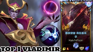 Wild Rift Vladimir  Top 1 Vladimir Gameplay Rank Sovereign [upl. by Dehlia]