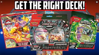 Newbies Guide to Pokemon TCG PreConstructed Decks  ex Battle Decks League Battle Decks 20242025 [upl. by Rehpotisrhc106]