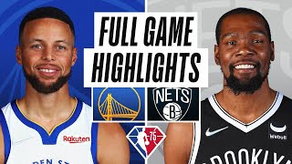 WARRIORS at NETS  FULL GAME HIGHLIGHTS  November 16 2021 [upl. by Notnirb]