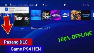 Cara Mudah Pasang DLC Game PS4 HEN sampai Berhasil [upl. by Nahs651]