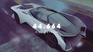 Asphalt 8  Faraday Future FFZER01  Alps Reverse  44664 [upl. by Kulsrud]