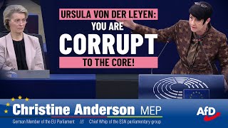 Ursula von der Leyen  You are corrupt to the core [upl. by Van]