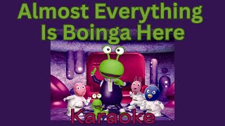 quotAlmost Everything Is Boinga Herequot Karaoke  Backyardigans Background Tracks [upl. by Hagar]