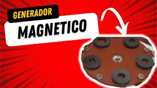 GENERADOR MAGNÉTICO Calidad precio CASERO UJCM [upl. by Ennairrek]