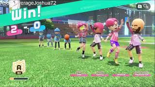 A RANK FOOTBALL Playing Nintendo Switch Sports  No Mic  Football [upl. by Veal818]