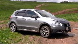 Suzuki SX4 S Cross 4x4 offroading Test video [upl. by Ahseenyt]