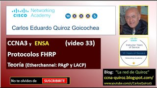 Video 33  Protocolos FHRP  Teoría  HSRP y GLBP [upl. by Dannica]